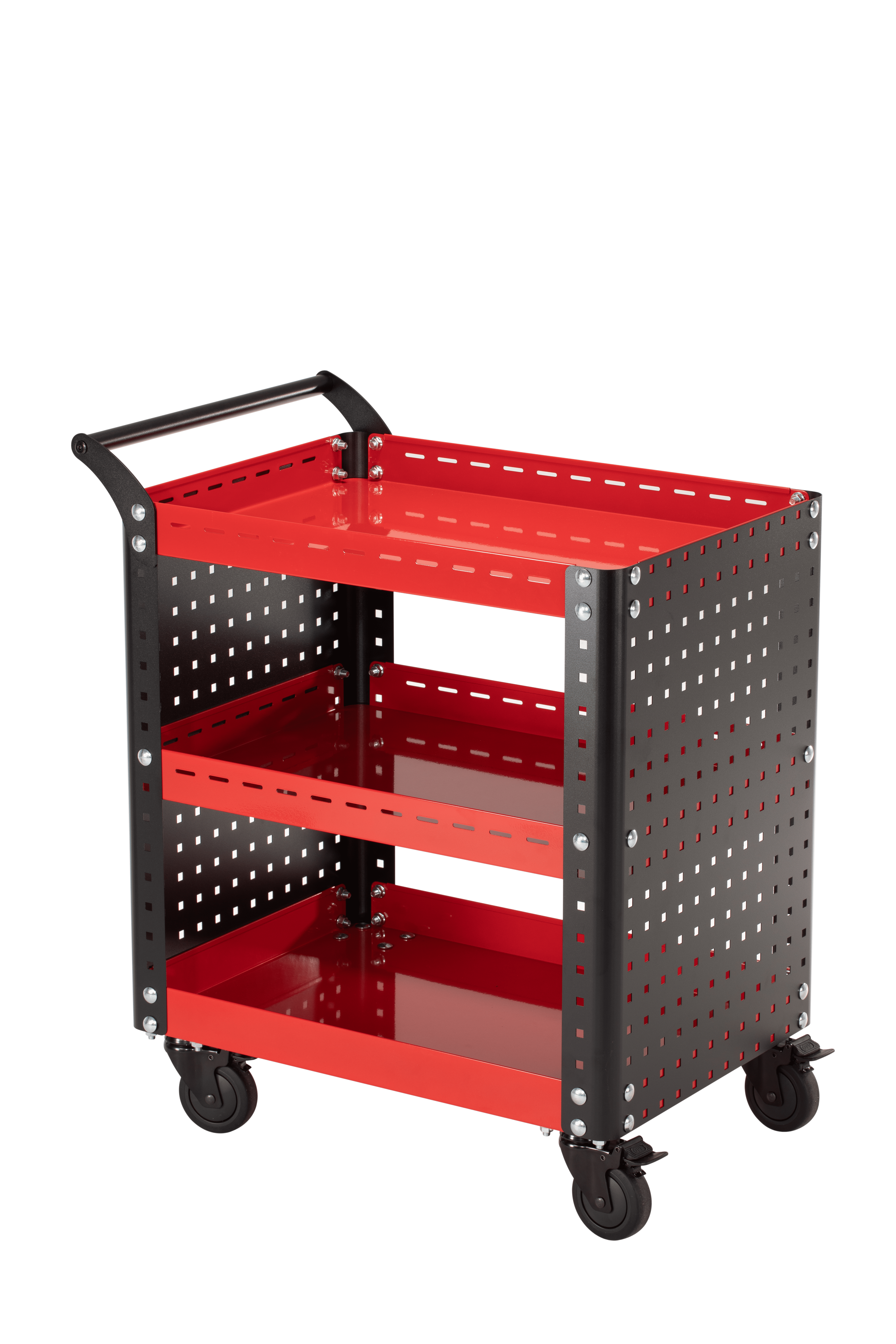 Mobile Tool Trolley with pegboard (L)