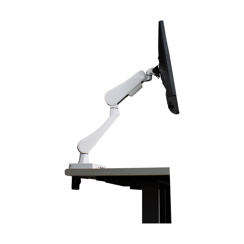 Single Spring Monitor Desk Mount with Docking Station
