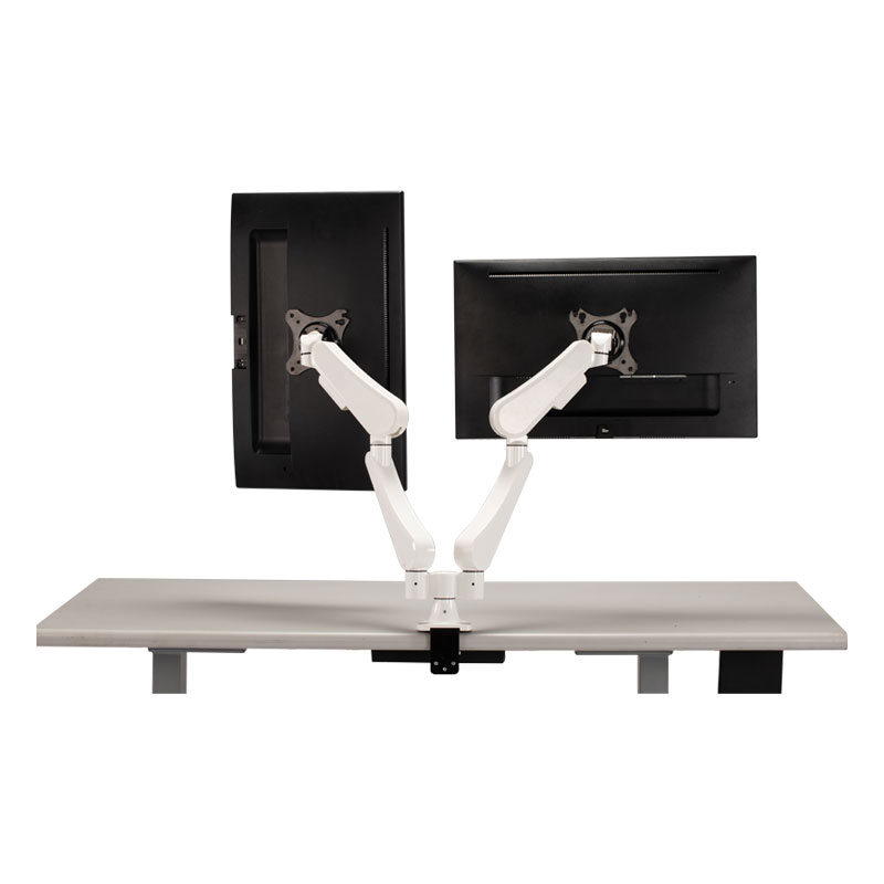 Dual Spring Monitor Desk Mount
