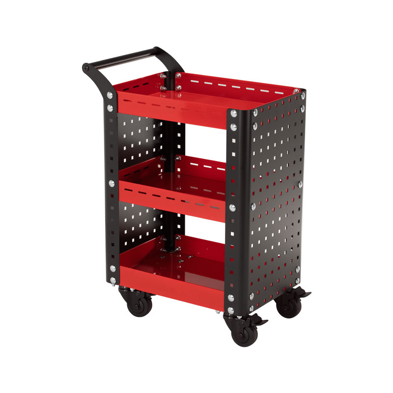 Mobile Tool Trolley with pegboard