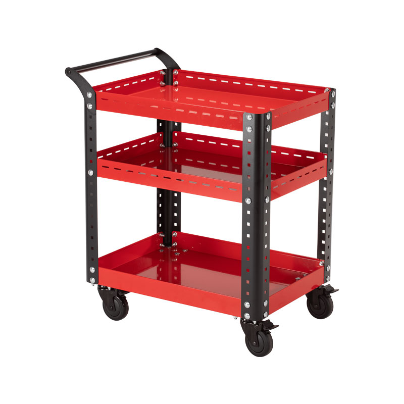 Mobile Tool Trolley with shelves (L)